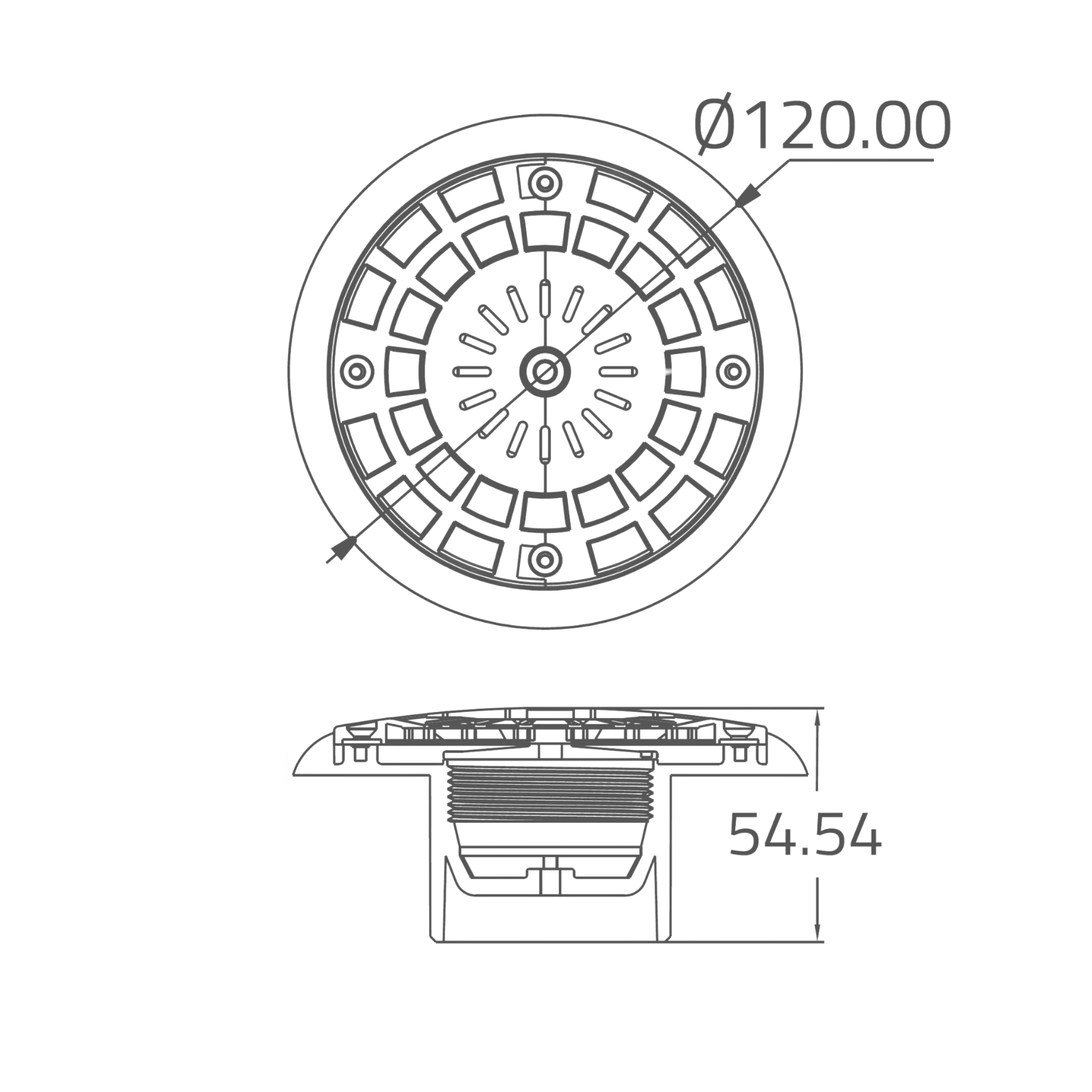 Concrete Pool Floor Inlet Nozzle